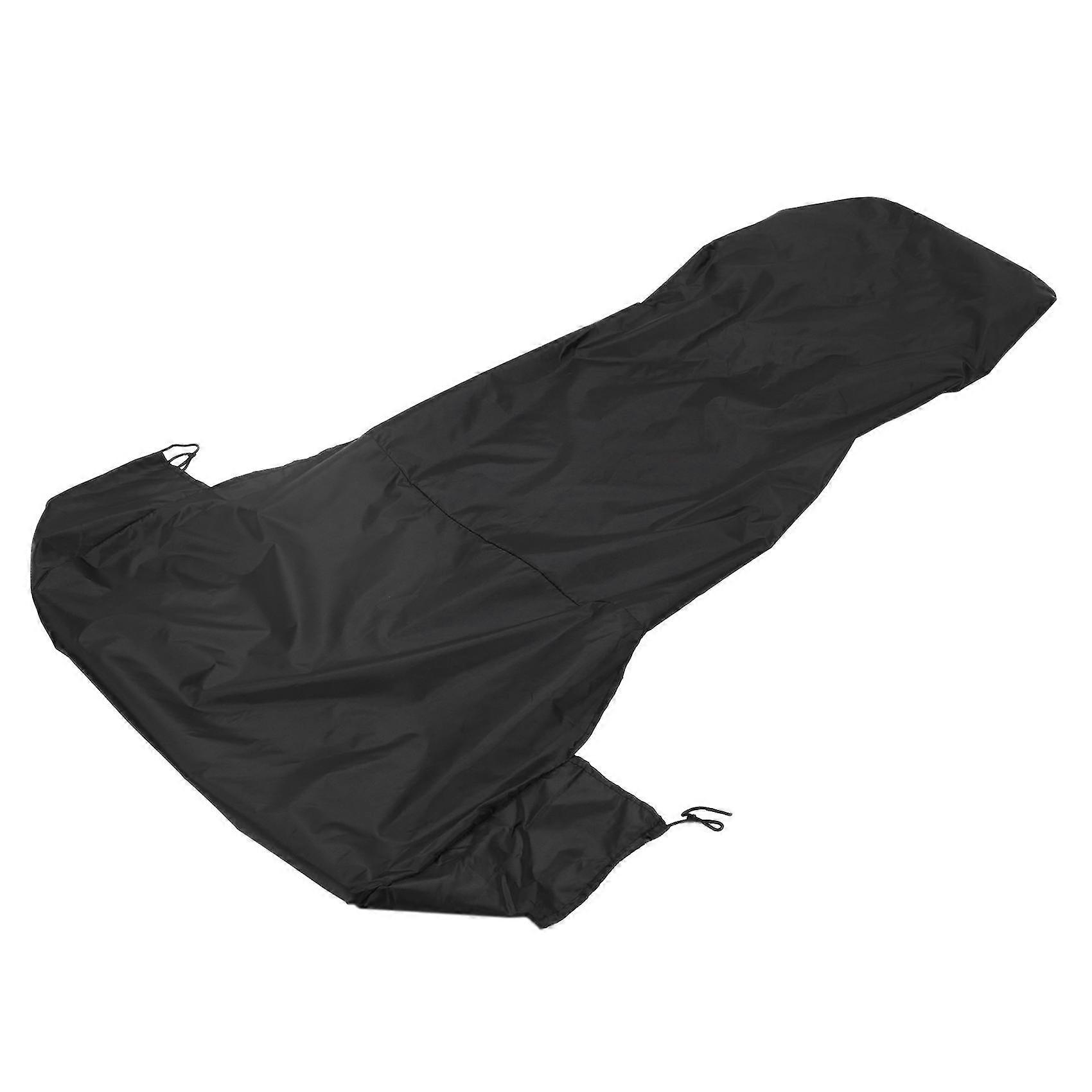 6x Universal Waterproof Nylon Front Car Van Covers Protectores Black Pair