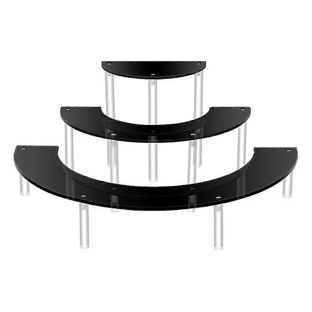3-Layer Acrylic Cake Display Stand
