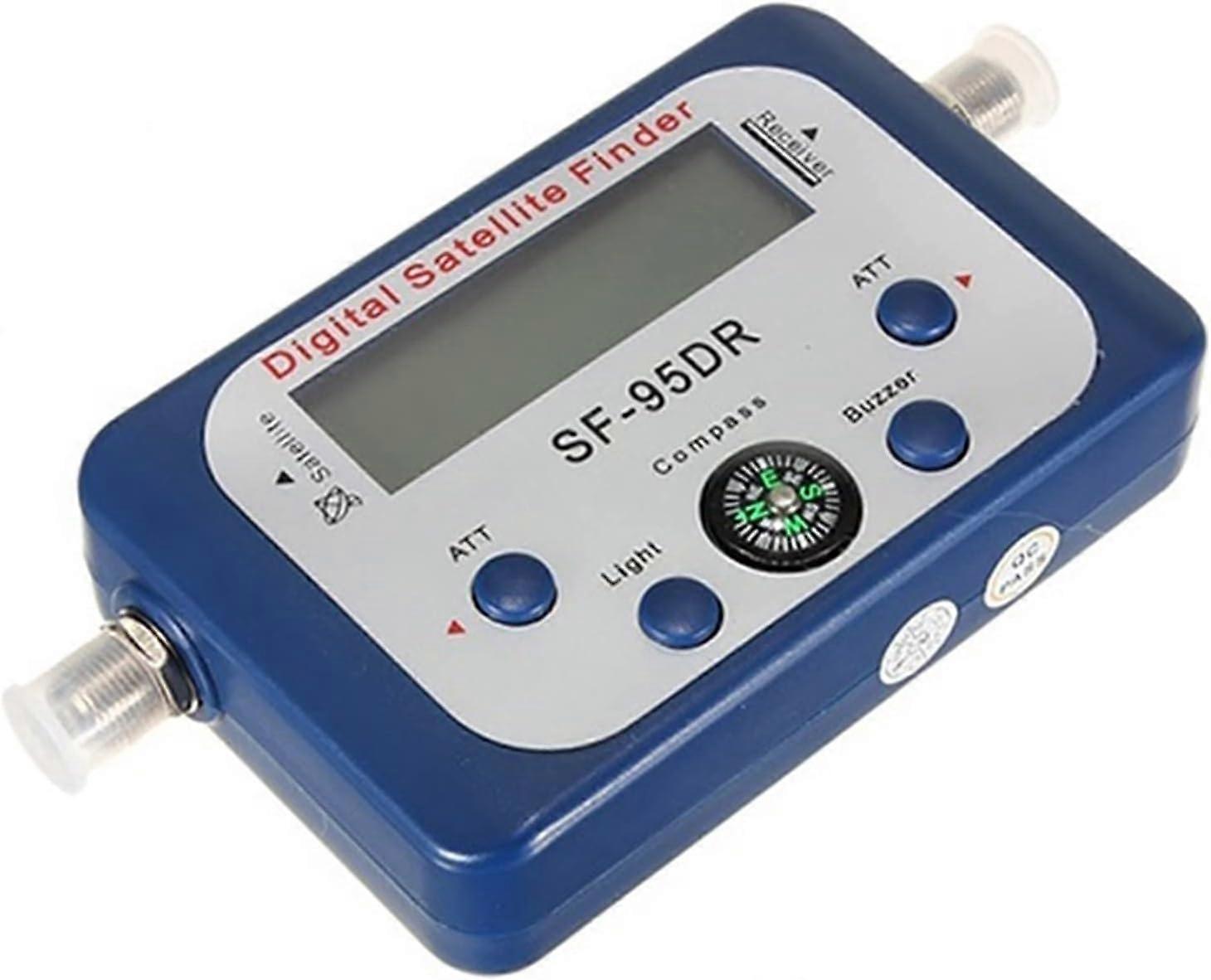 Portable Digital LCD Satellite Finder Signal Strength Meter Sky Dish Freesat 950-2150MHz to Adjust Satellite Dish