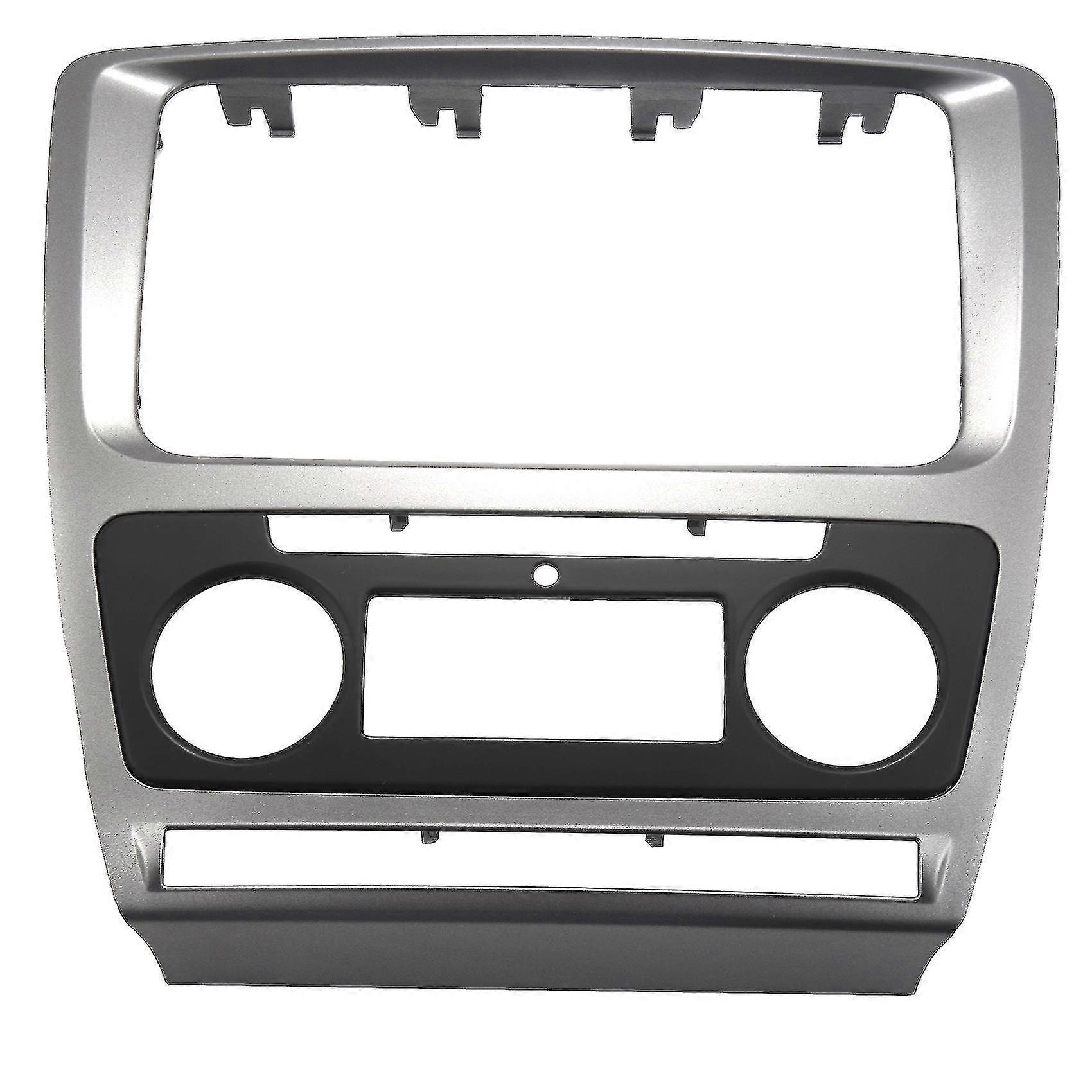 2 Din Radio Fascia for Skoda Octavia Audio Stereo Panel Mounting Installation Dash Kit Trim Frame Adapter-Yvan