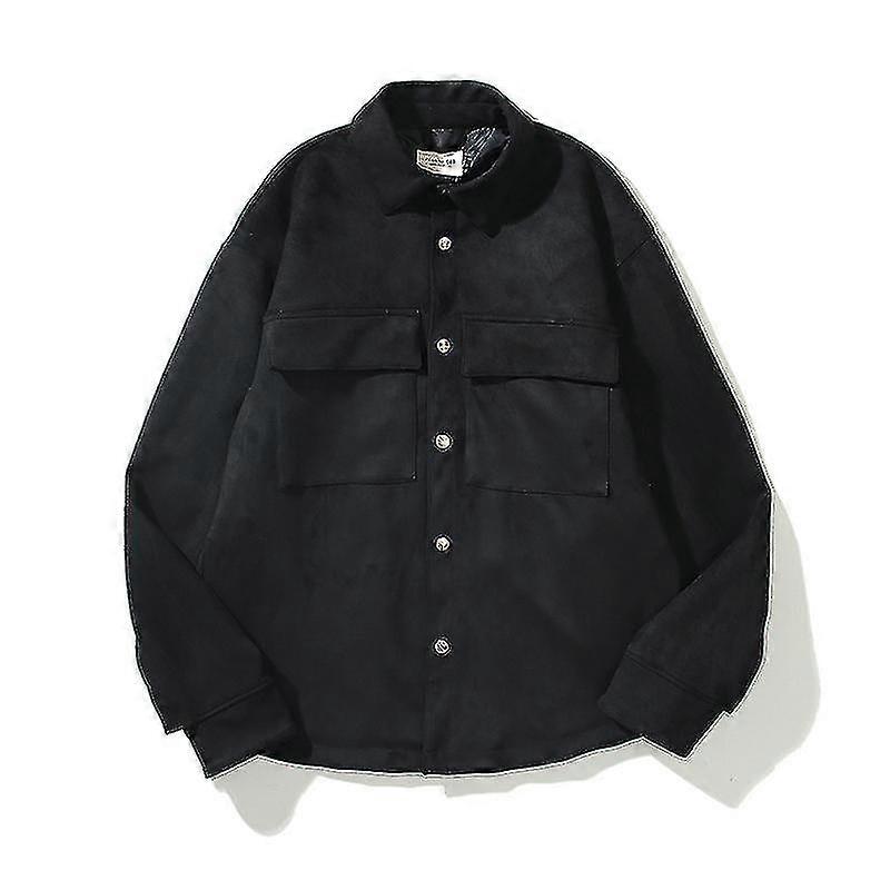 Fear Of God 6th Heavy Super Item Tooling Suede Shirt Fog Men And