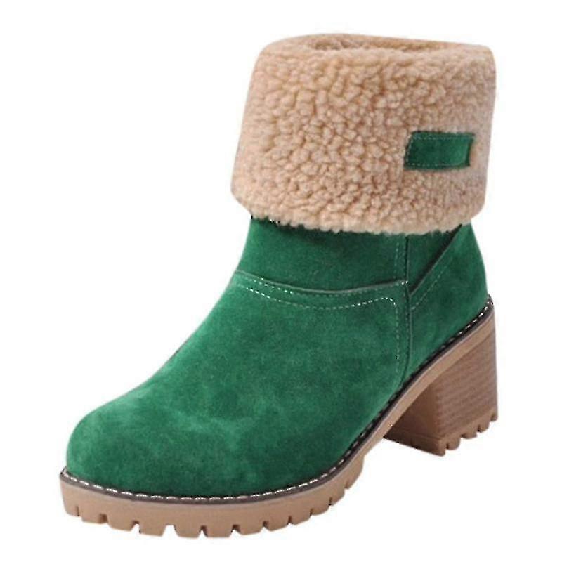 Winter Comfortable Fur Warm Ankle Snow Boots For Women