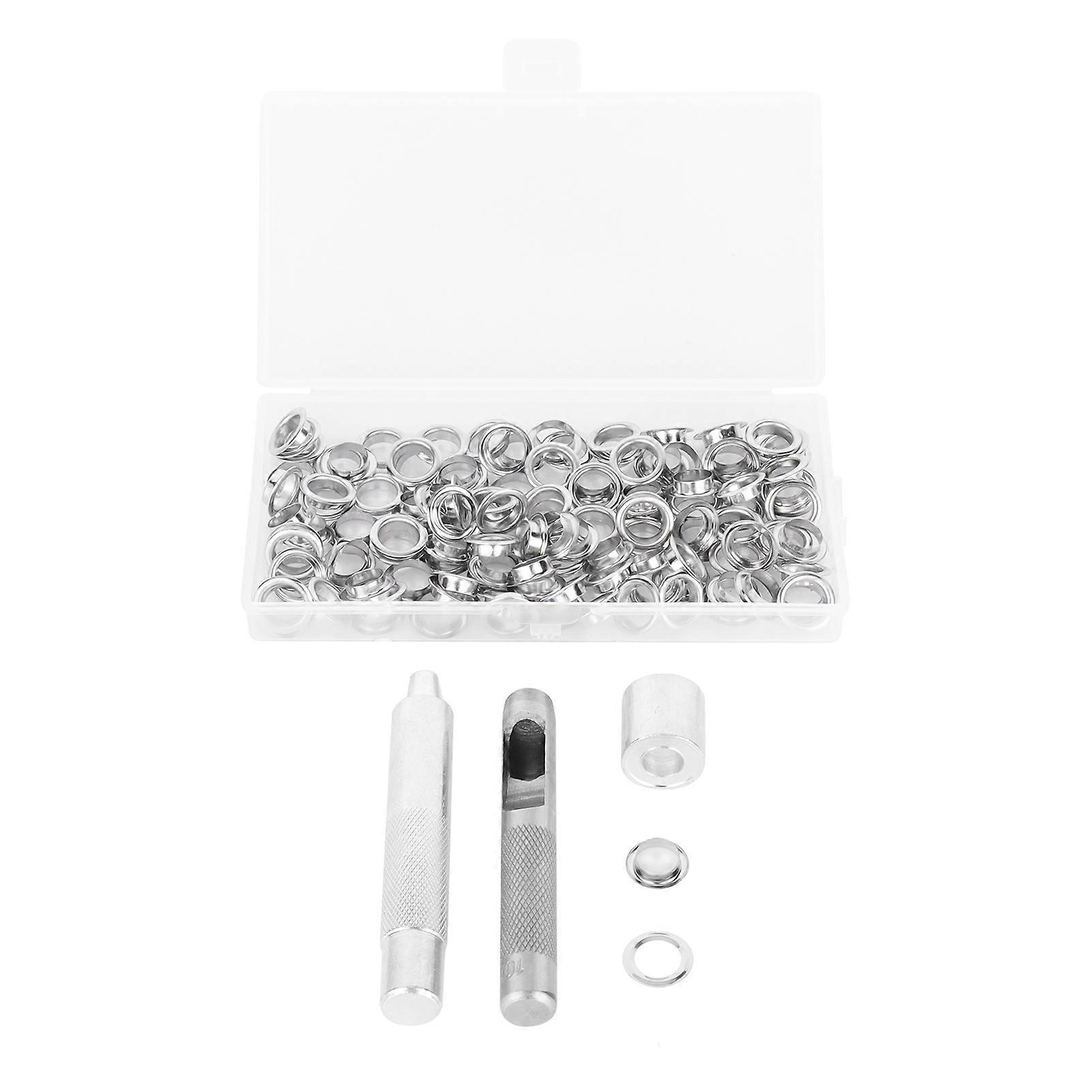 Grommet Tool Kit Sewing Eyelets Cupronickel Punching Accessories 1/2in Inner Diameter