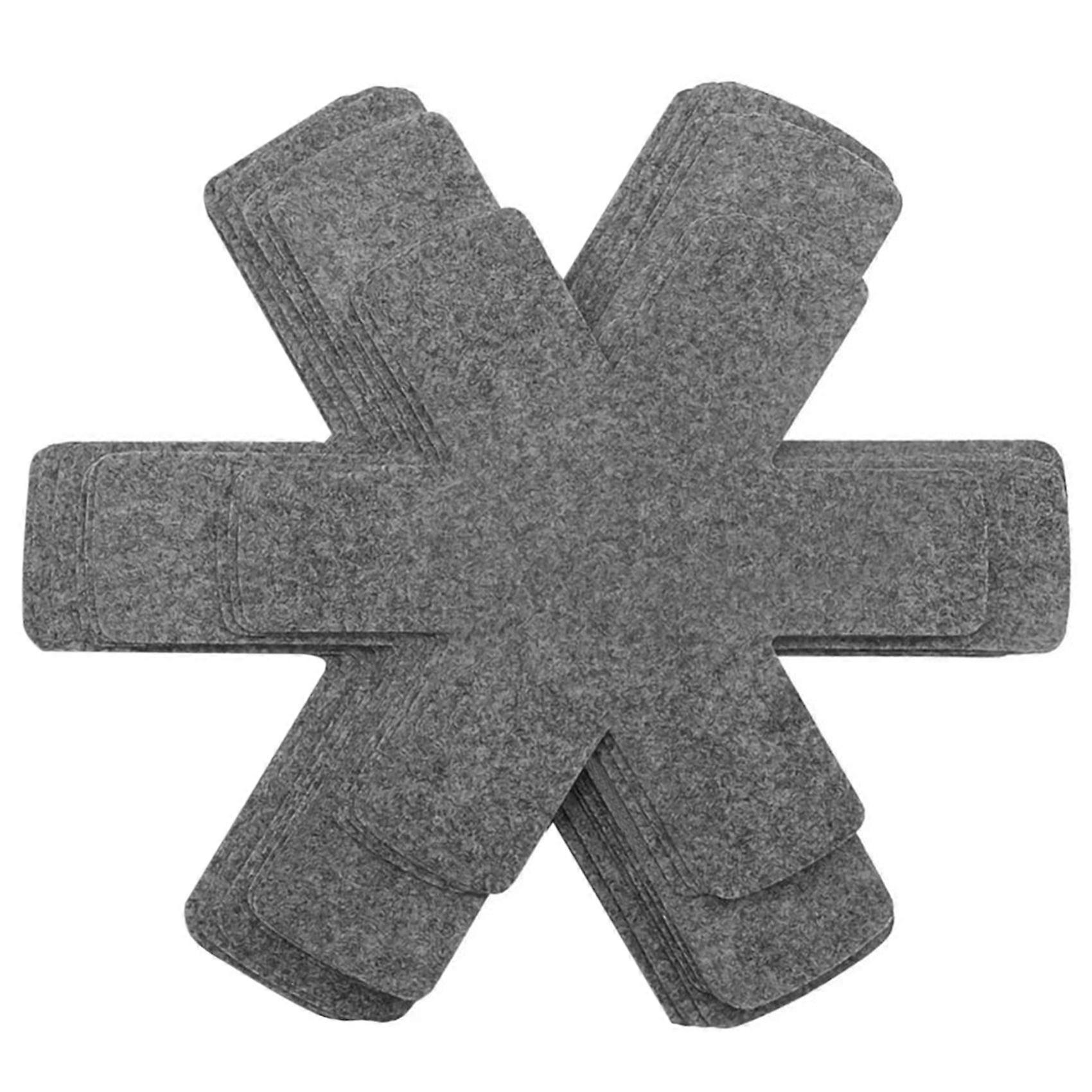 Pot Pan Protectors Divider Pads to Prevent Scratching Separate and Protect Surfaces Non-Stick Pans