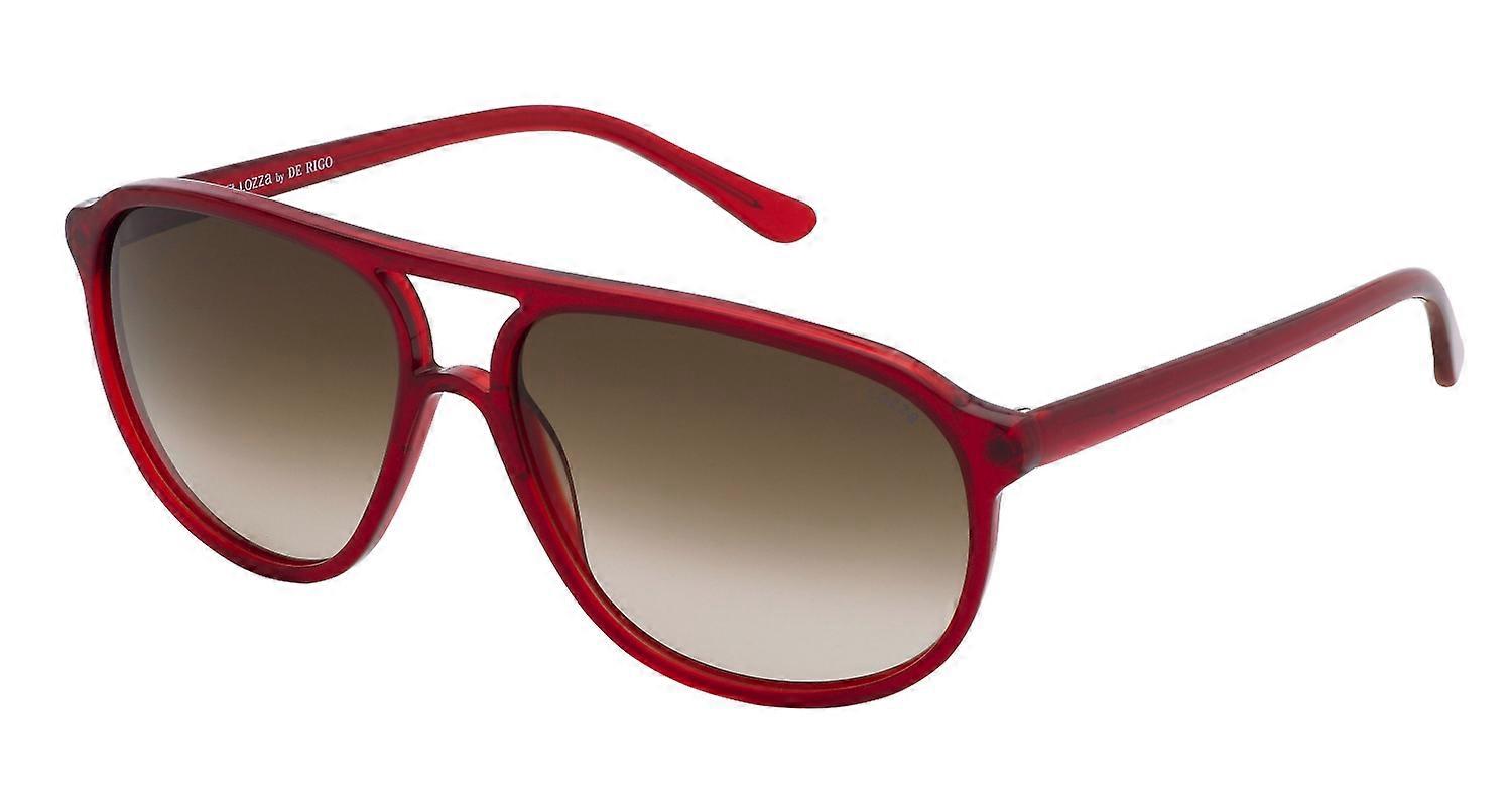 Sunglasses Lozza SL1827M 0718 ROSSO LUCIDO 58/15/140 MAN