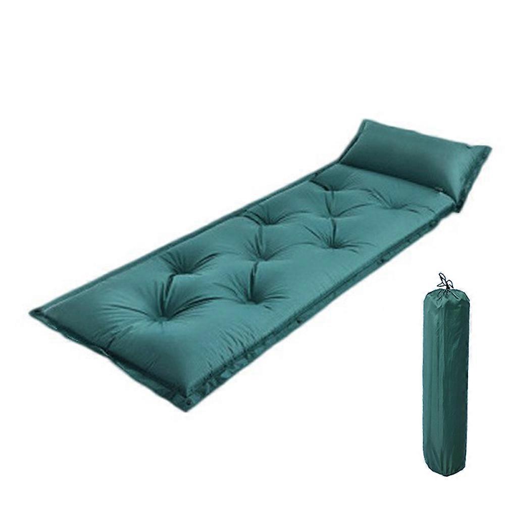 Outdoor Camping Picnic Self-driving Travel Portable Soft Mattress High Resilience Comfort Automatic Inflation Mattress with Pillow