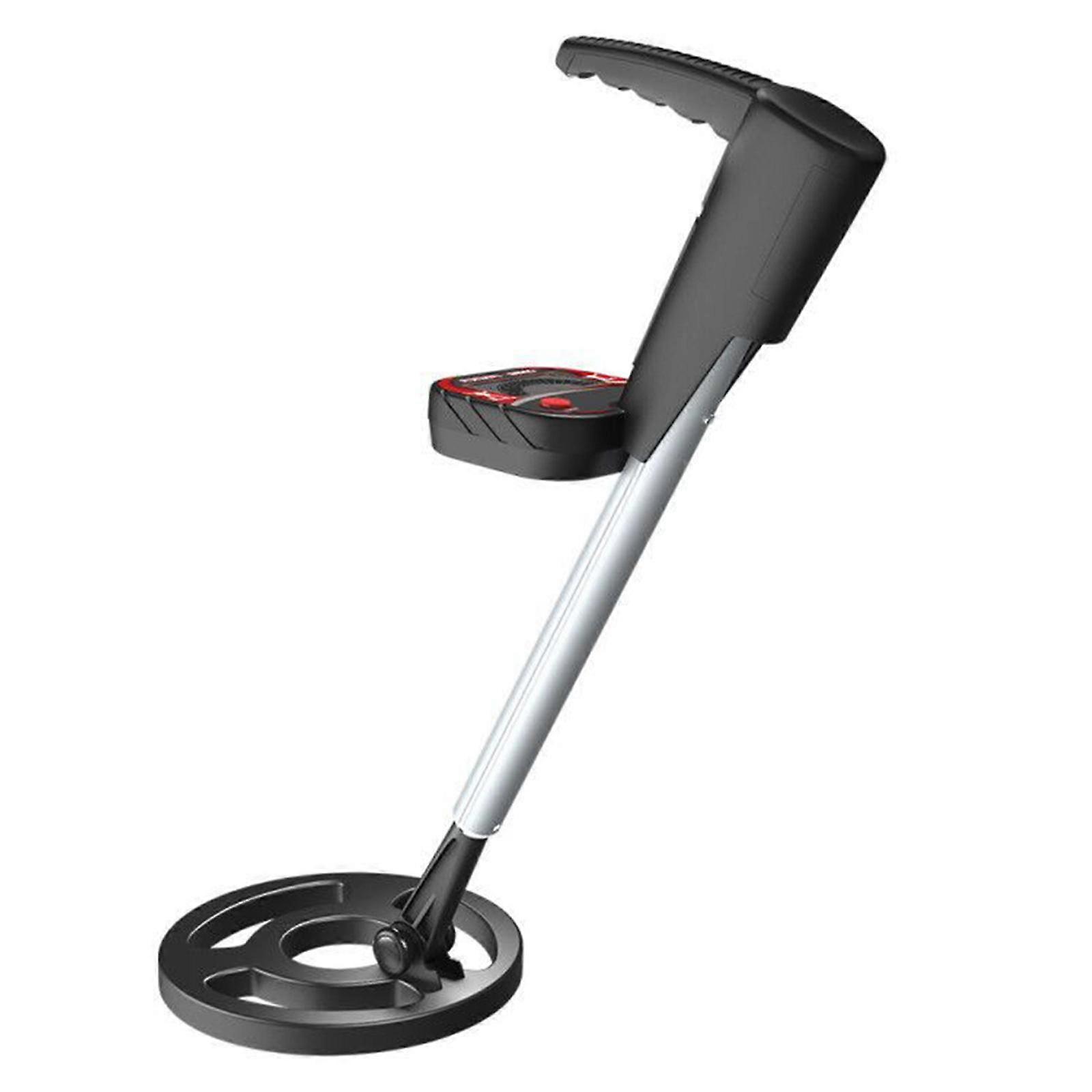 جهاز للكشف عن المعادن للأطفال للبحث عن الكنز للأطفال في الهواء الطلق تحت الأرض أسود