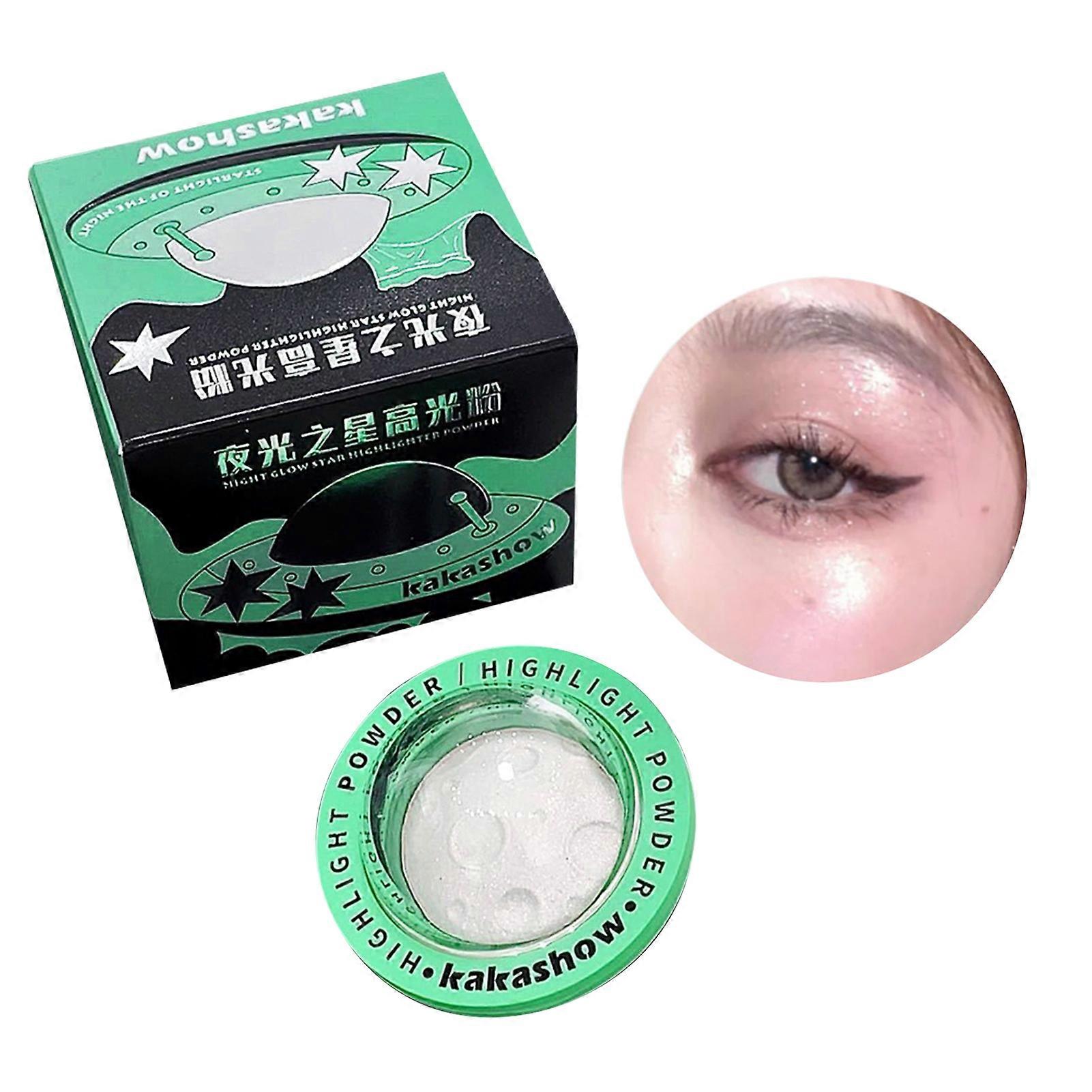 Highlighter Powder Shiny Clear High-gloss Face Makeup Eyes Nose Brighten Cosmetics for Women