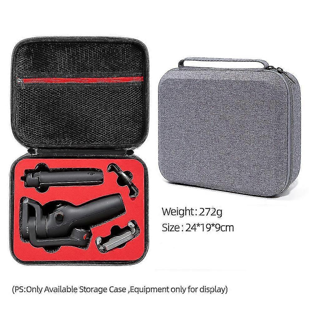 Storage Bags For Dji Osmo Grey Sturdy Carrying Case For Dji Om6 Osmo Mobile 6 Handheld Gimbal Accessories Pu Portable Bag
