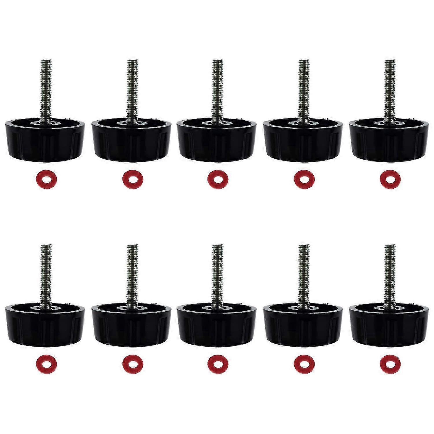 10Db csavarok anyák kupakok horgászathoz forgó orsók gomb power handle markolat