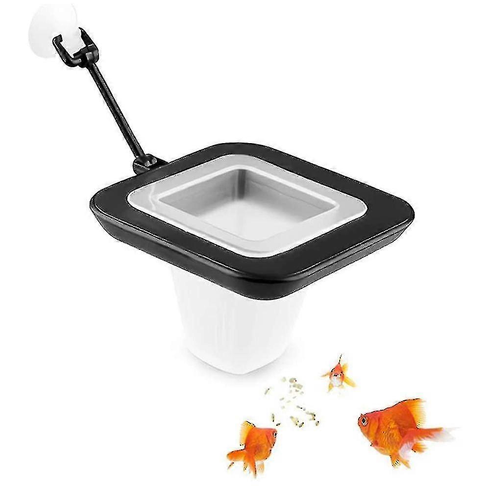 Fish Tank Red Worm Cup Red Worm Feeder Funnel Cone With Suction Cup