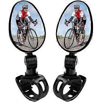 2 Stück Fahrradspiegel Universal Mini 360 Rotaty Rückfahrkamera