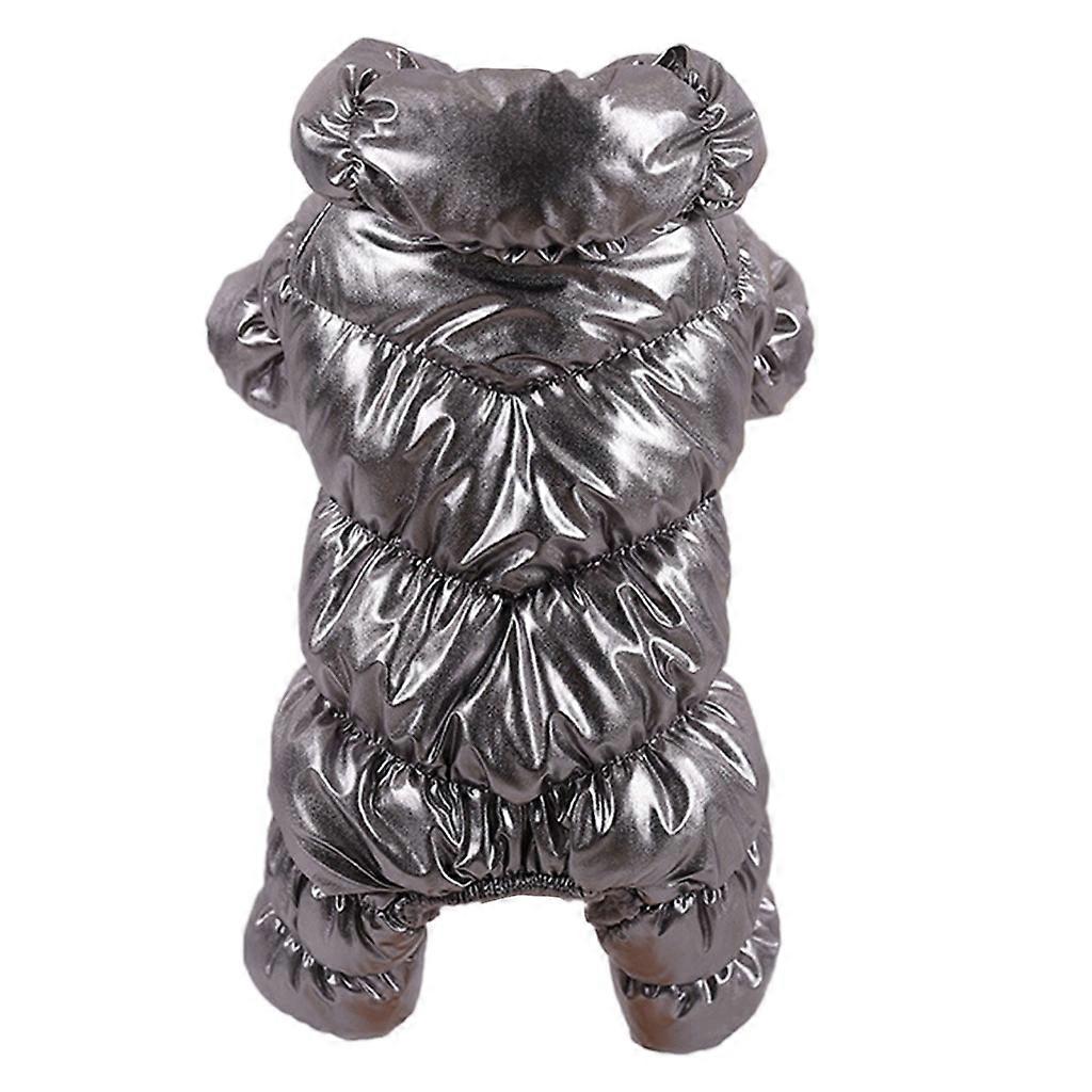 방수 개 재킷 겨울 의류 하이넥 애완 동물 새끼 고양이 옷 의상