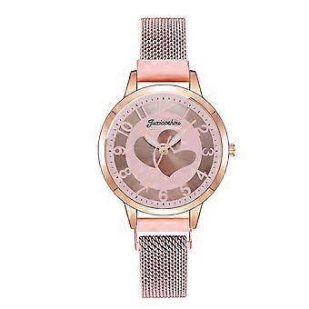 Women Fashion Watch Clock Stainless Steel Casual Dress Wrist Crystal