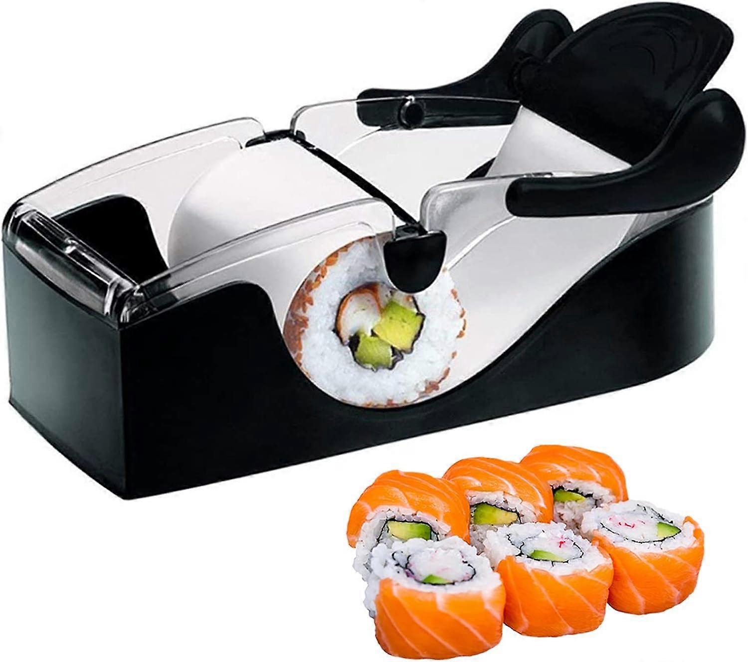 Sushi Driver, Sushi Moulds, Sushi Tool Set, DIY Sushi Making, Kitchen At Home, Suitable for Beginners (Black)