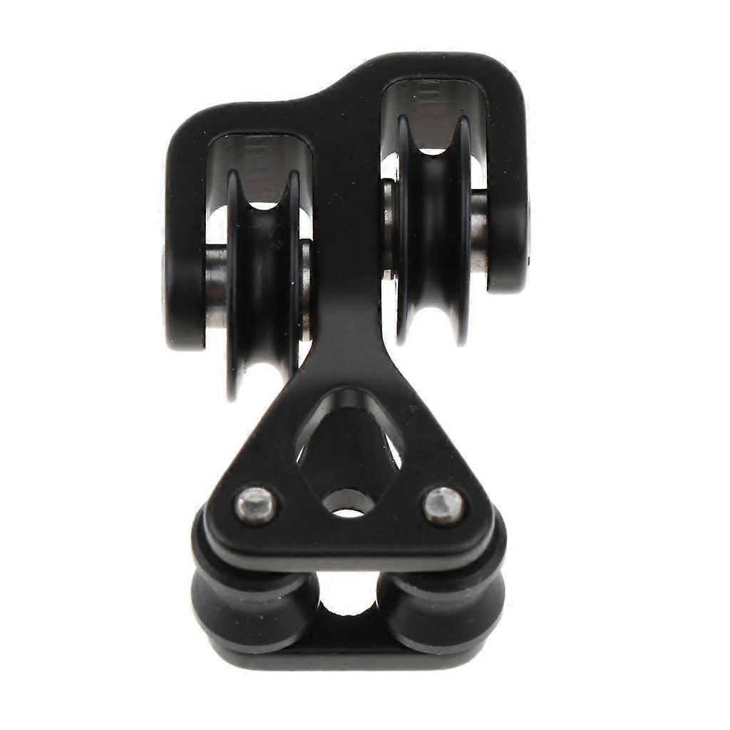 Umlenkrolle Compound Bow String Separator Kabel Slide Splitter schwarz