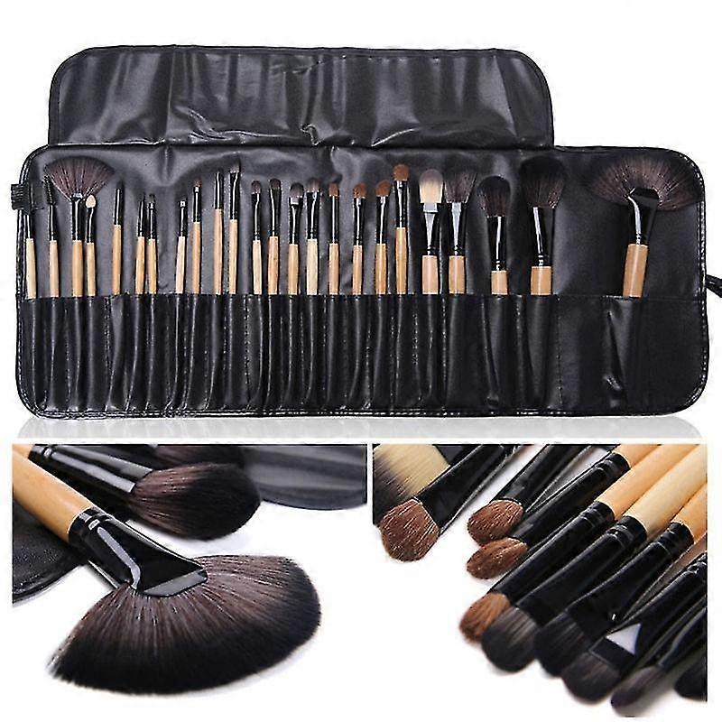 Gift Bag Van 24 stuks Make-up borstel Sets Professionele cosmetica borstels Wenkbrauw Poeder Foundation Schaduwen Make Up Tools