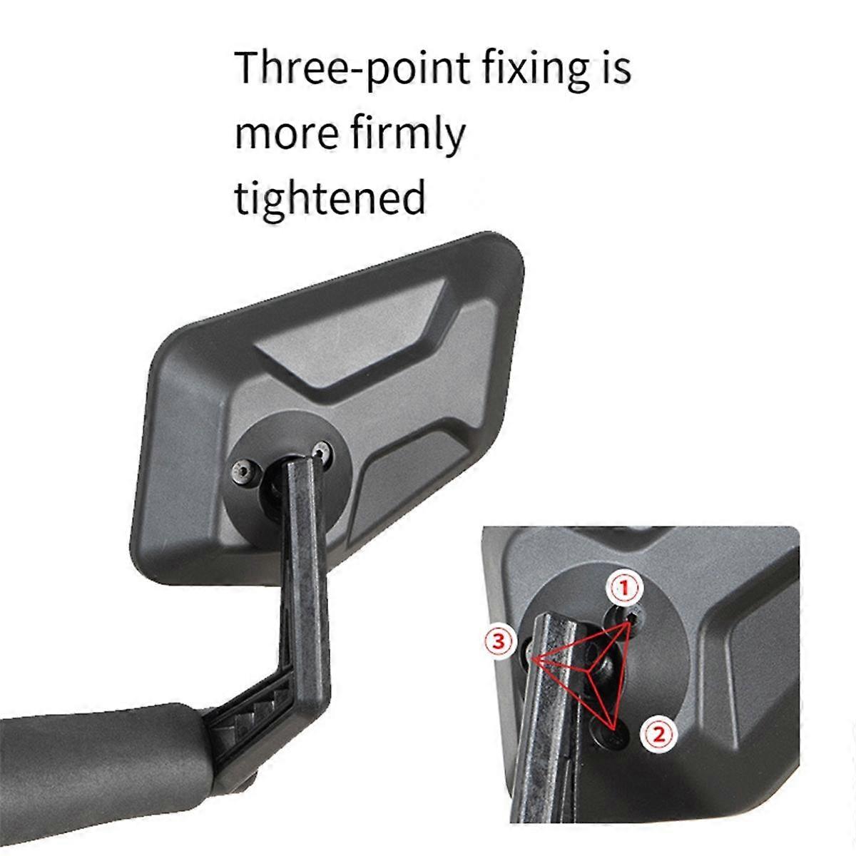 Bicycle Rear View Mirror Handlebar End Mountain Bike Wide Range Back Sight Reflector Adjustable Vie