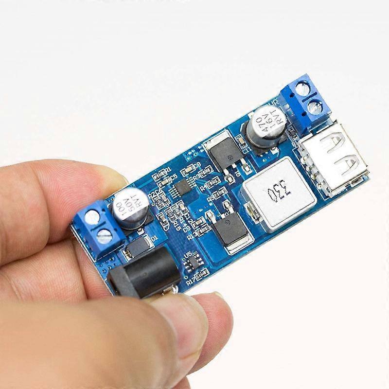 ICQUANZX Convertisseur DC-DC 9-36V Vers 5V USB 5A – Module Buck Synchrone, 63x27x10mm, Pour Raspberry Pi, Chargeur Voiture