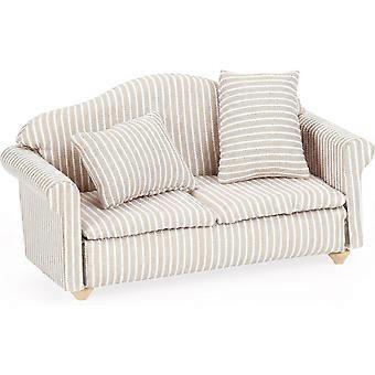 Miniature møbler nissemøbler, mini lænestol, miniature sofa, dukkehus sofa gnome lænestol, dukkehus sofaudstyr til mini dukkehuse