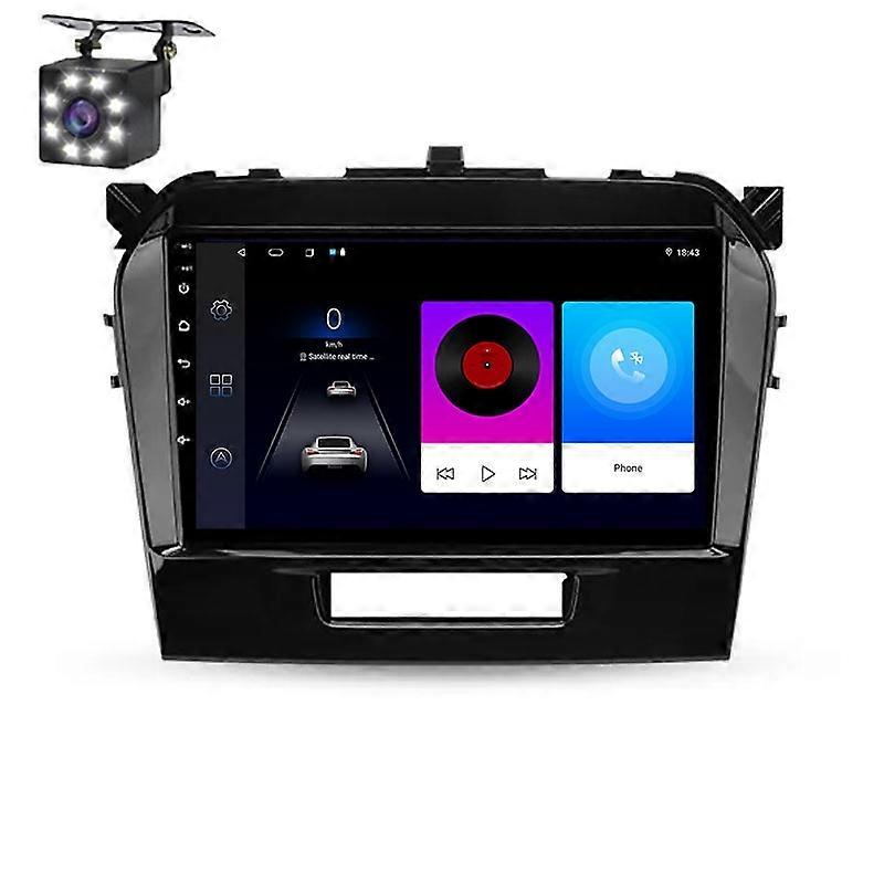 Car Radio For Suzuki Vitara 4 2014 - 2018 Multimedia Player Carplay Navigation GPS