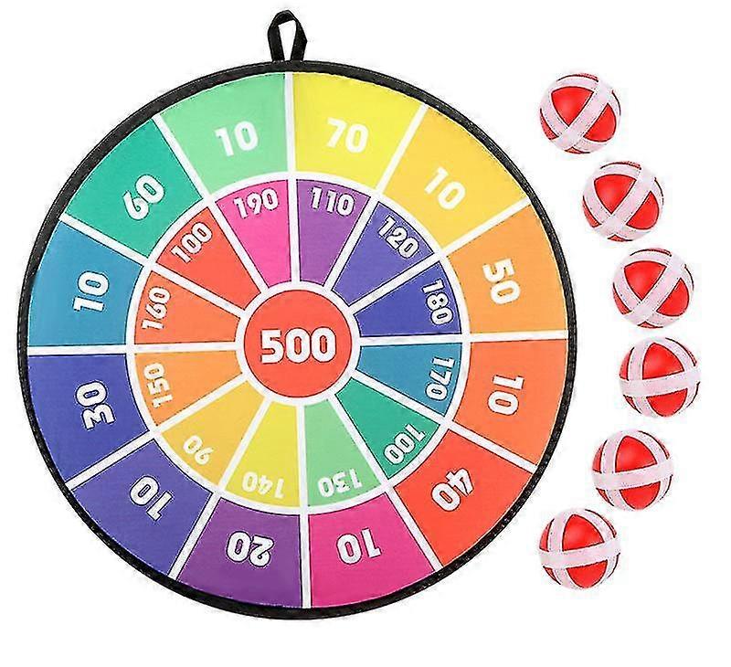 Board Games Dart Board With 12 Sticky Balls For Kids