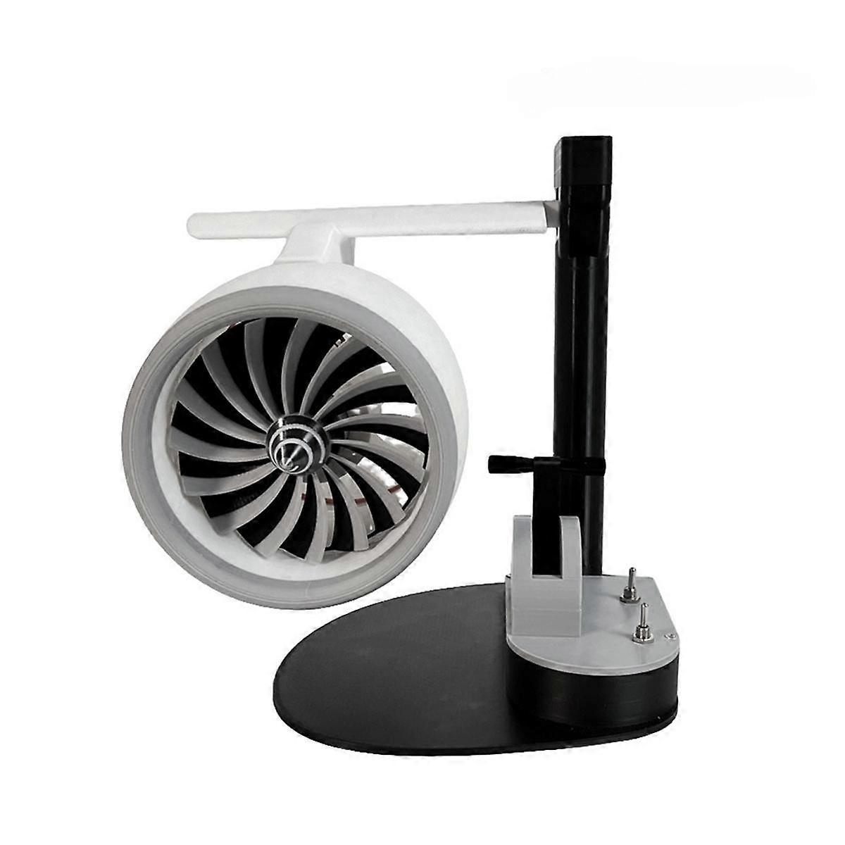 Desktop Jet Fan Turbofan USB-ventilator Turbofanmotor Vorm 3D-printen Turbofanmotor Model Speelgoed