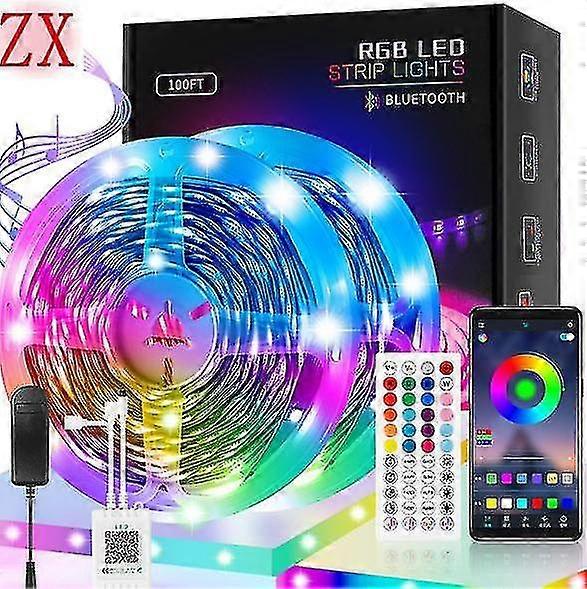 Led Strip Lights 20m فائقة الطول Led Lights Strip Music Sync، التحكم في التطبيقات مع Remote، Led Rgb Led Lights لغرفة النوم، Diy Color Options Led Tape Light