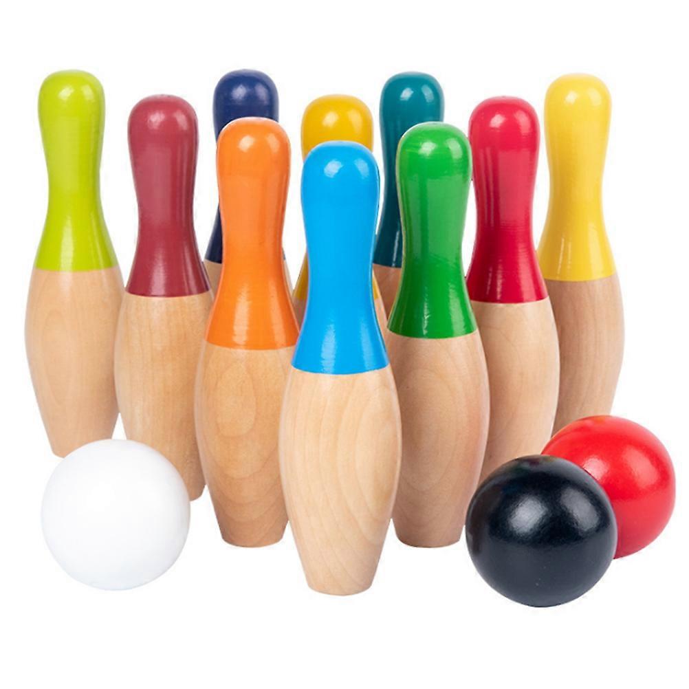 Rasen Holz Bowling Spiel Set