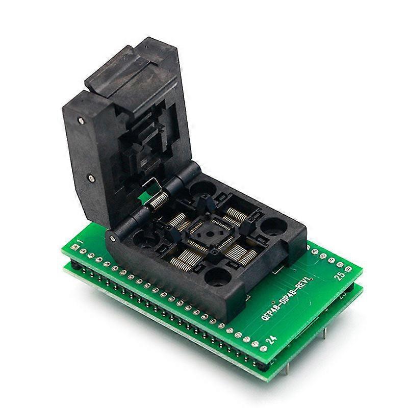 Qfp Tqfp Lqfp48 To Dip48 Programmer Burning Test Direct Programming Socket