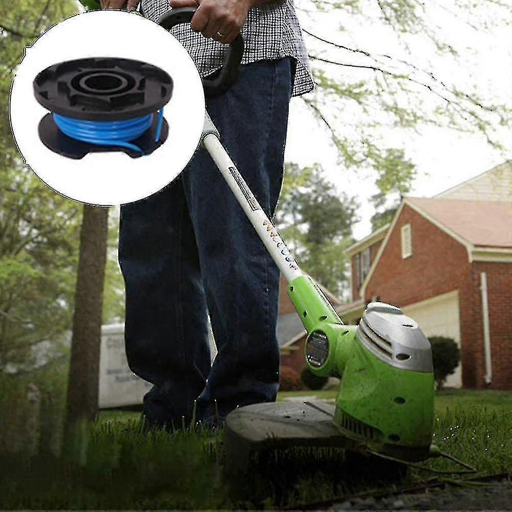 Trimmer Replacement Spool Line Include 2 Trimmer Cap For Ryobi One