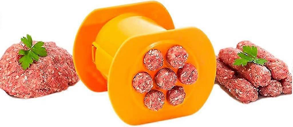 Meat Press, Hot Dog Strip Press, Kitchen Gadgets (orange