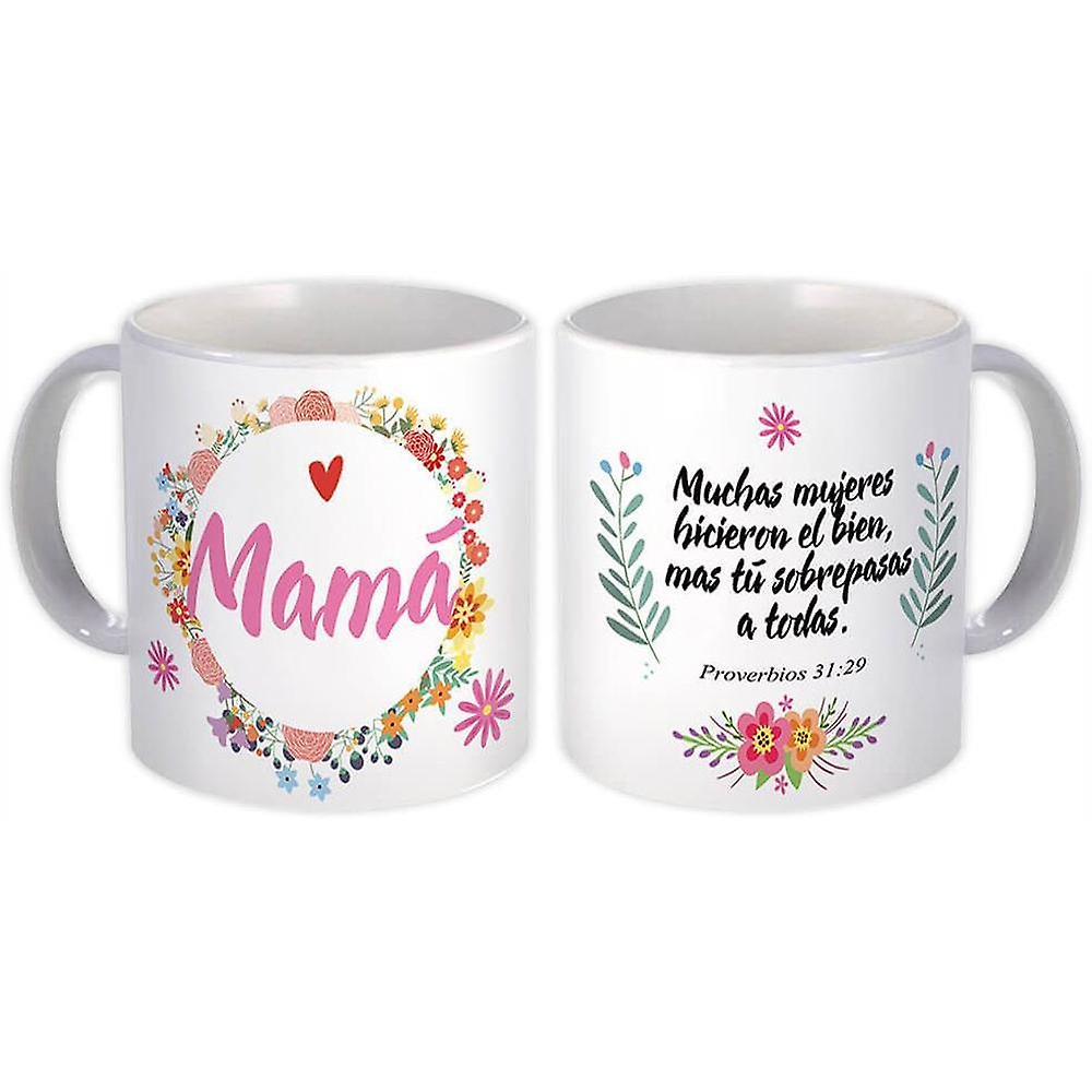Geschenkbecher: Mama Proverbios 31 Spanisch