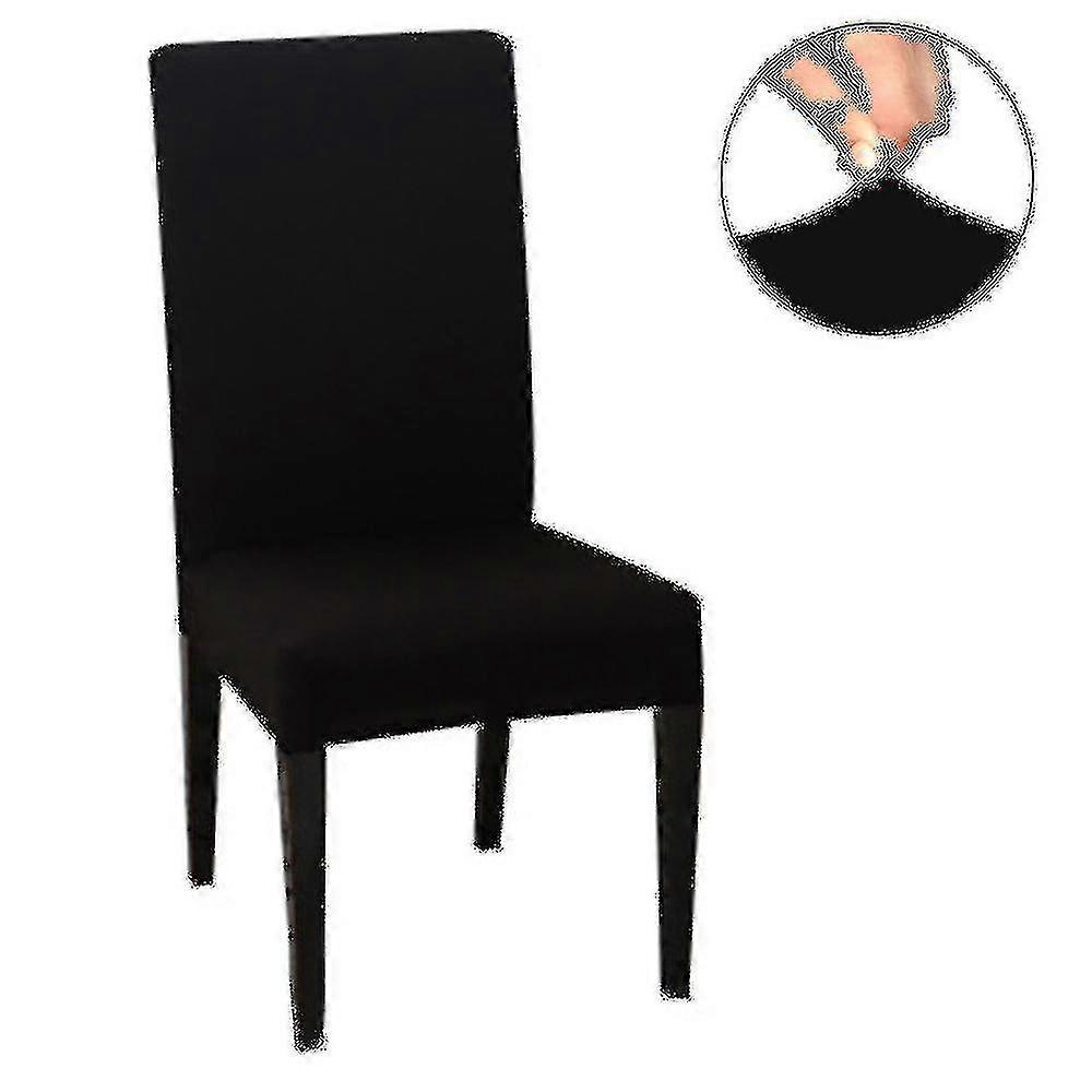 4 Pack Dining Chair Slipcovers Stretch Removable Washable