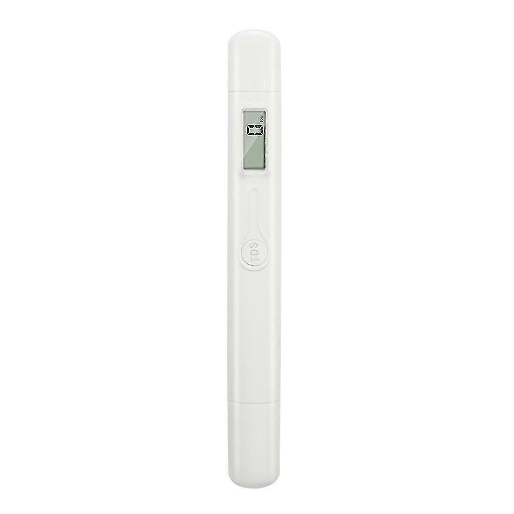 White Digital Water Quality Tester Meter Ranges 0-9990 Water Purity Tester