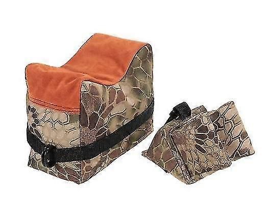 Outdoor Shooting Rest Bags Target Sports Shooting Bench Rest Front & Rear Support Sand Bag Stand Holders For Rifles Unfilled(Only empty bags)