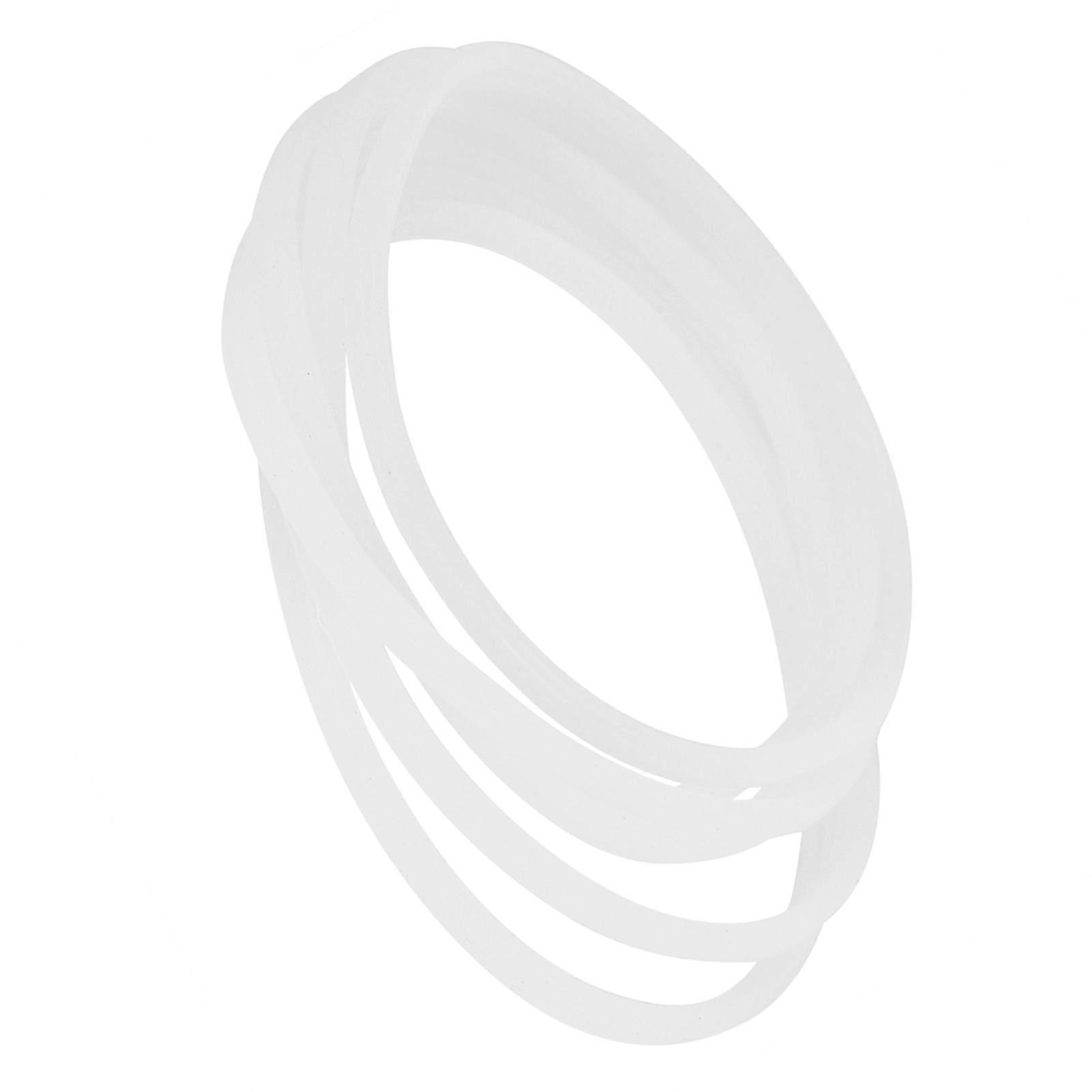 Replacement Gaskets Rubber Seal Rings for Magic Bullet Flat Cross Blade 6 Pieces
