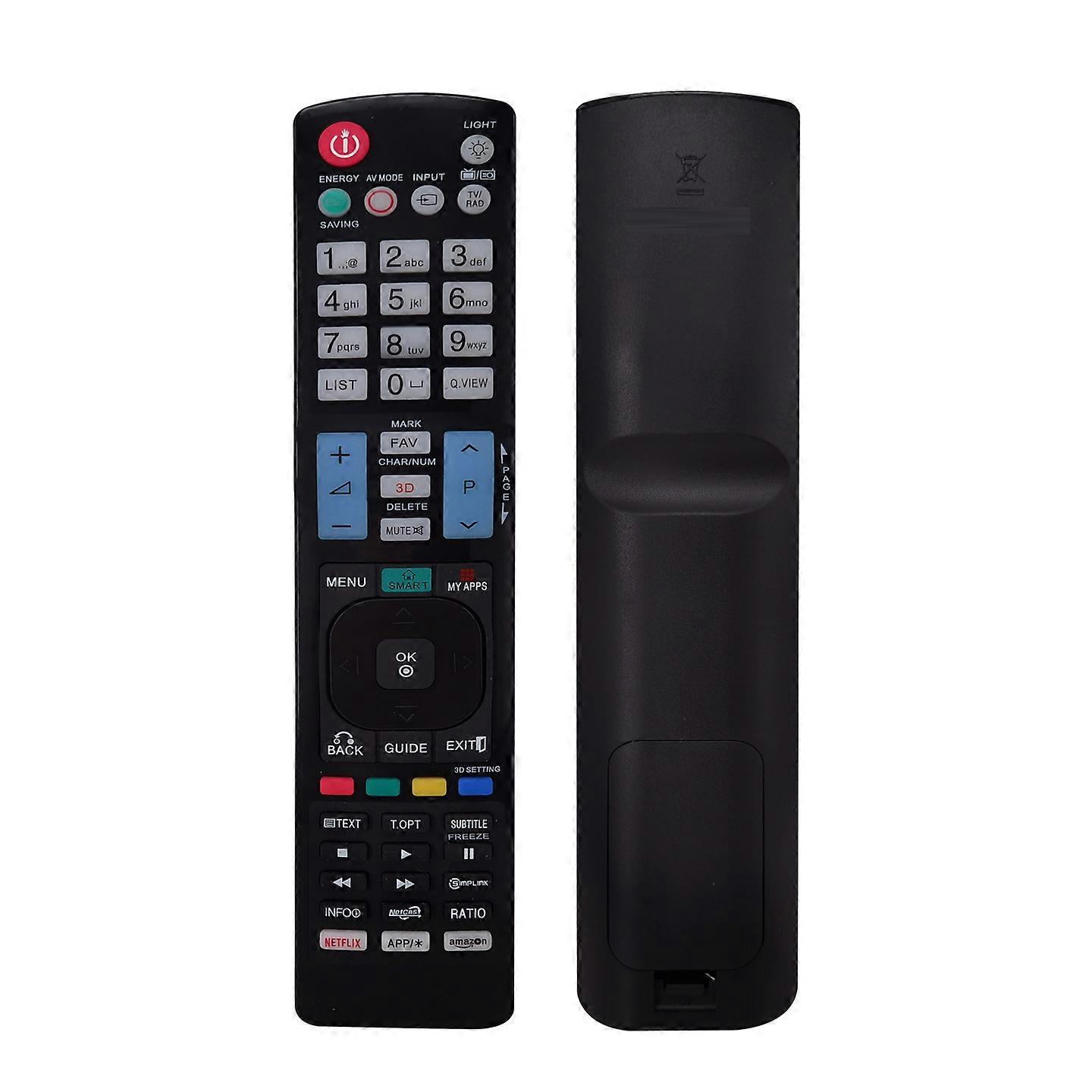 Remote Control Suitable for LG 42PT353 50PT353 42PV350 50PV350 AKB73275606 AKB73615312 TV
