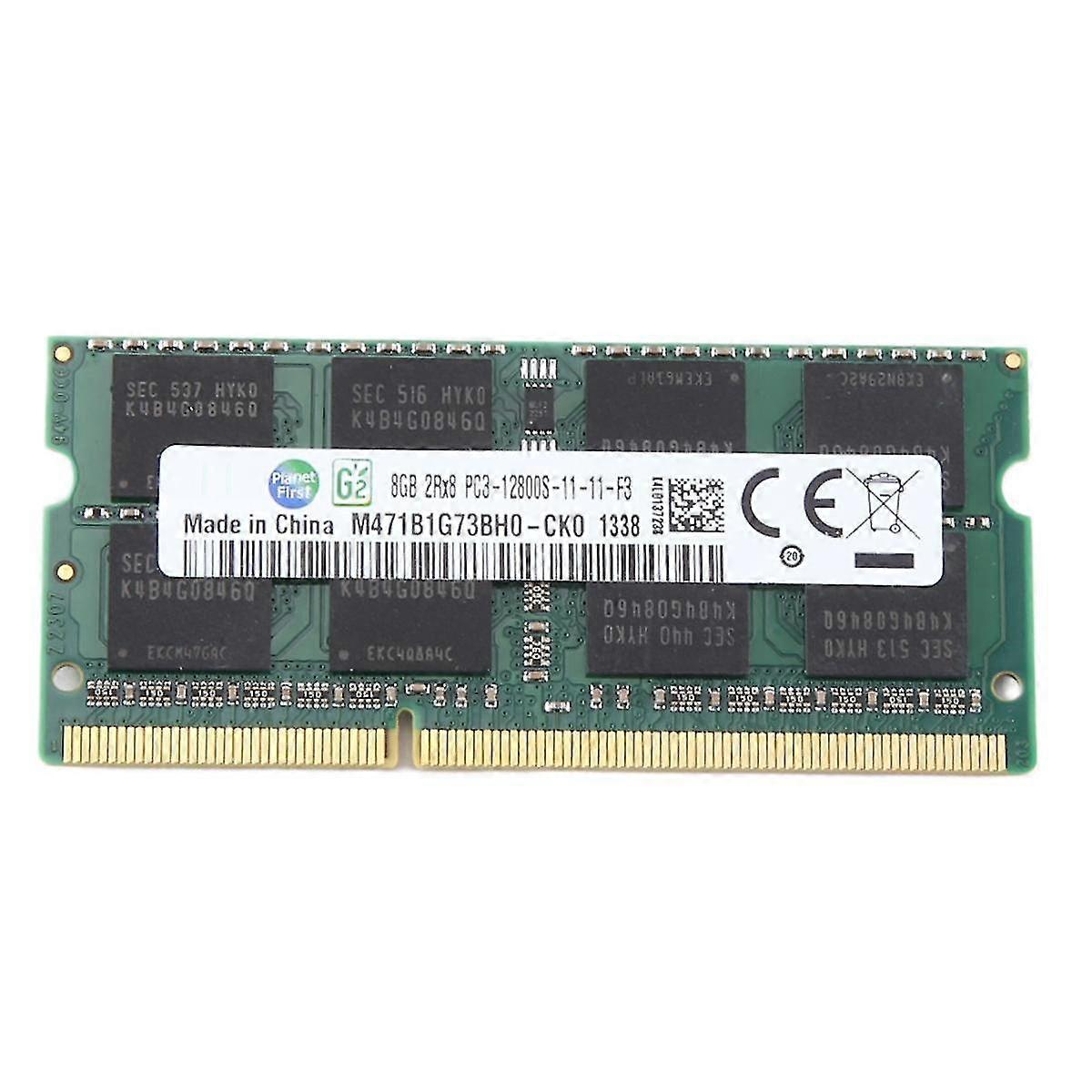 Mémoire RAM DDR3 8 Go pour ordinateur portable, 1 600 MHz, PC3-12800, 1,5 V, 204 broches, SO-DIMM