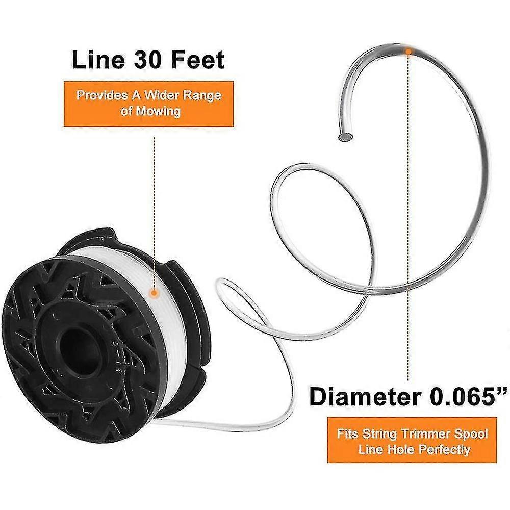 Replaceable Apply To Black+decker Af-100 Trimmer Line Spools