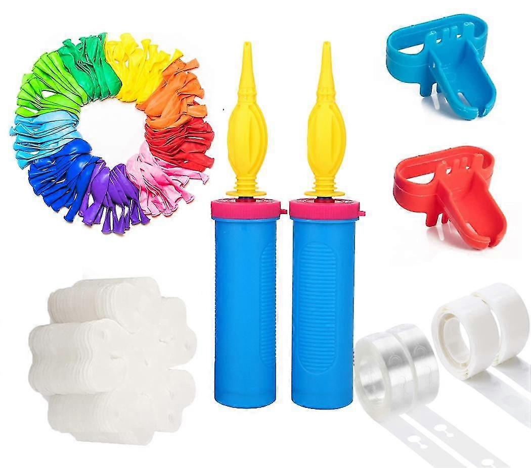 اليد المحمولة بالون مضخة Inflater مع طقم إكليل البالون