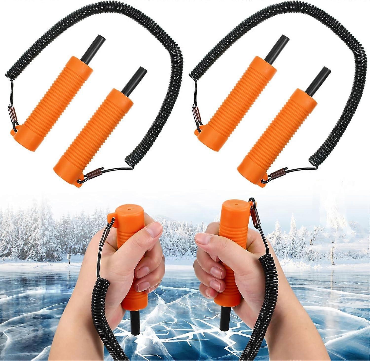 Sisäänvedettävät jäätikut, pilkkijä, turvapoiminnat, työkalut, jäänmurtotarvikkeet, hätävarusteet pilkkimiseen