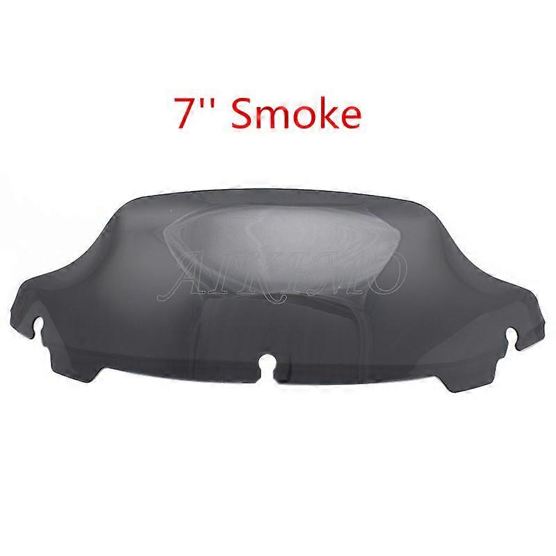 שקוף / עשן / שחור 4.5" 7" 10.5" Wave השמשה הקדמית מתאימה להארלי סיור FLHT FLHX 2014-up 2015 2016 2017 2018