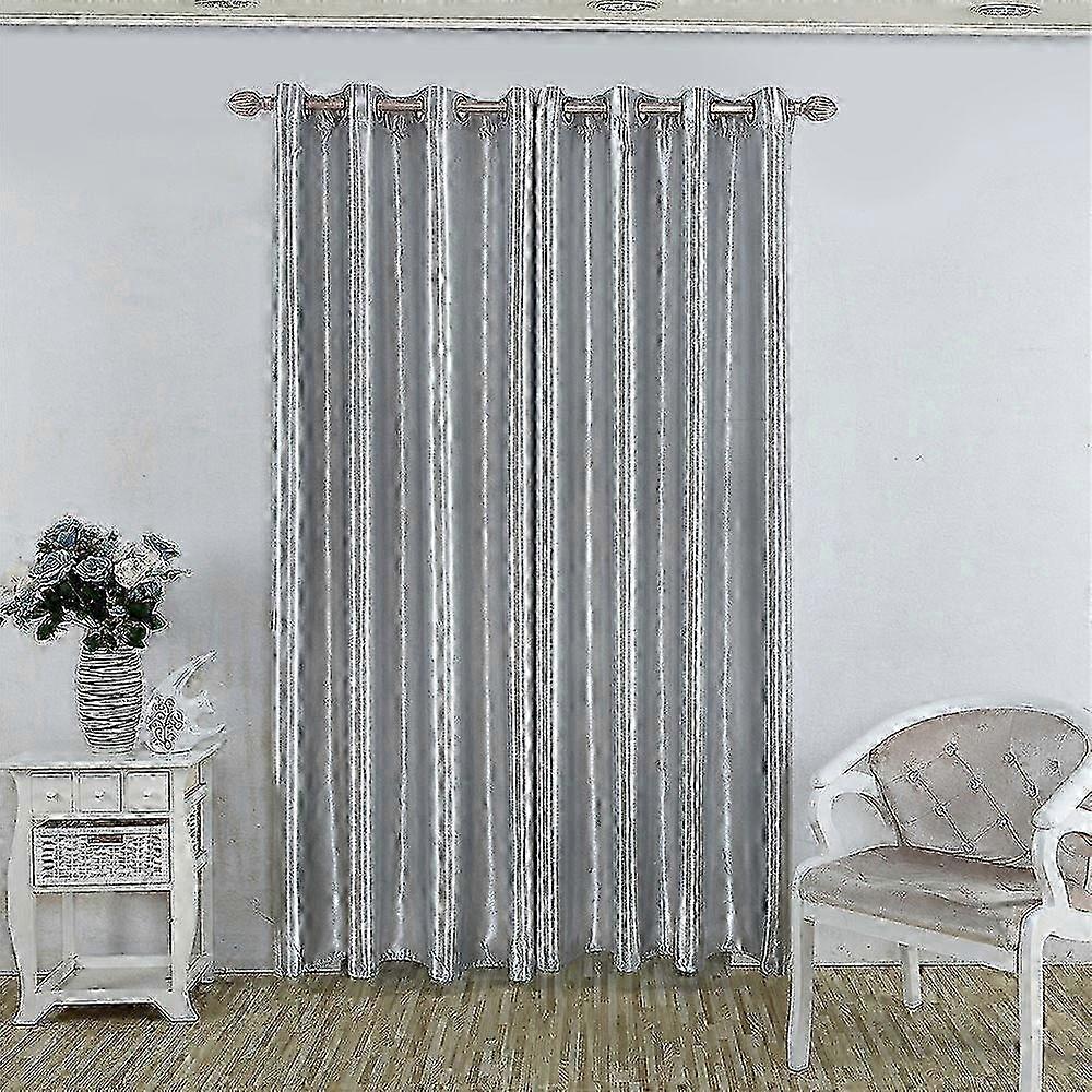Solid Grommet Blackout Curtains