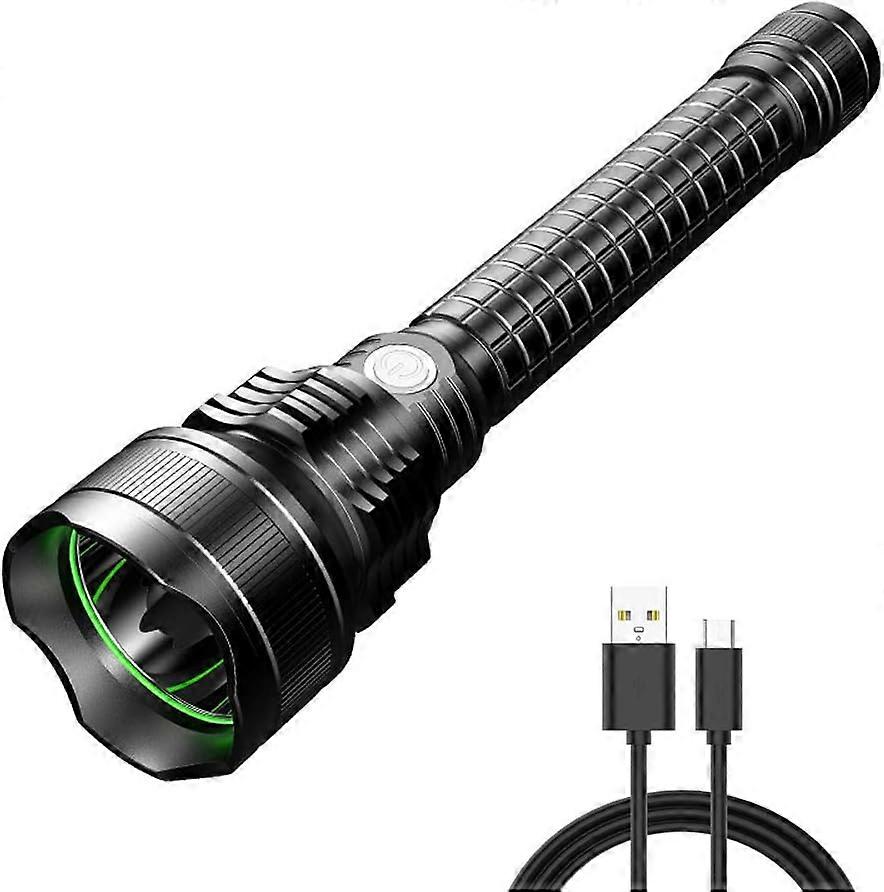 Powerful LED flashlight, perfect for patrolling, hiking, camping, hunting