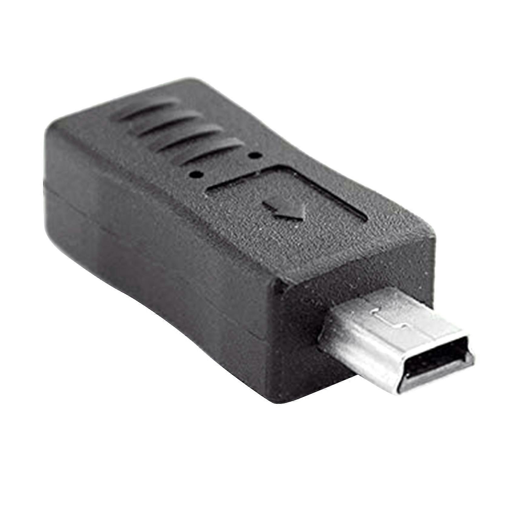 Micro-Usb Han Til Mini Usb Kvinde Adapter T-Port Adapter