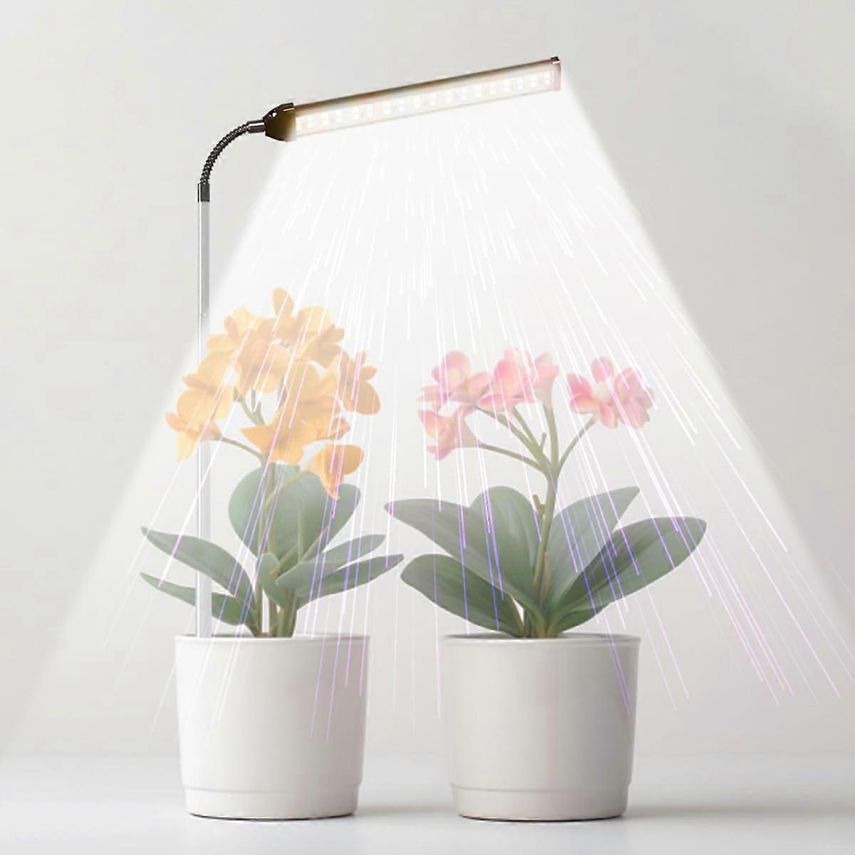 Grow Light for Indoor Plants Growing, 5 Dimming & 4/8/12/18H Timer (1 Pack)