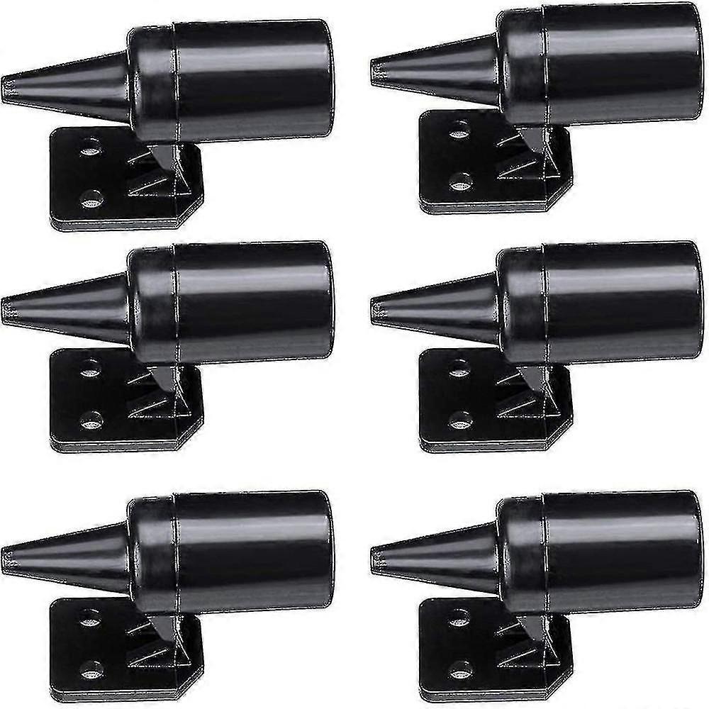 Lot de 6 sifflets d'alerte ultrasoniques pour voiture, répulsif pour animaux