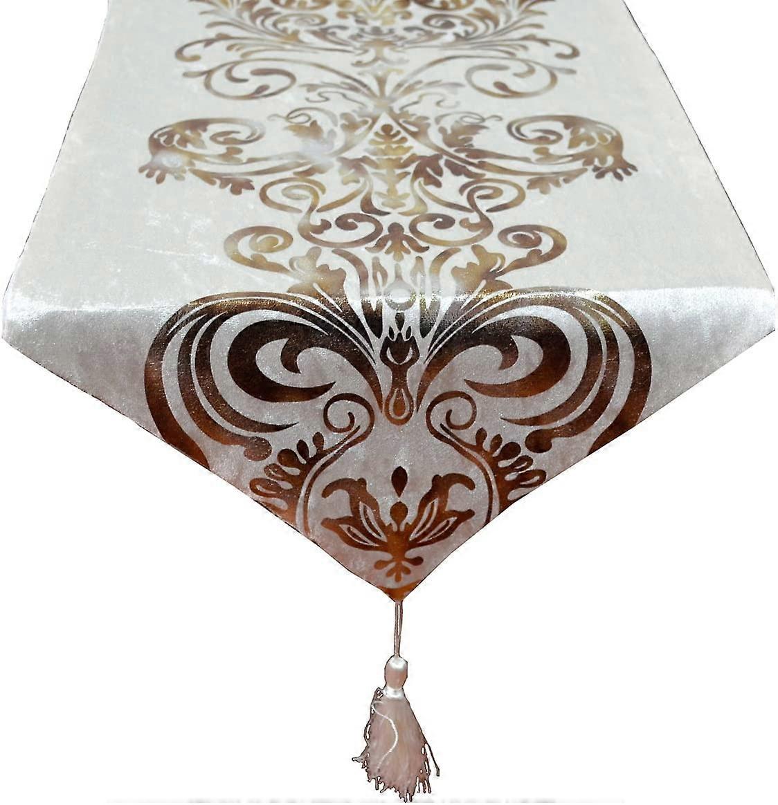 New Hot Stamping Contracted Classic Table Runner