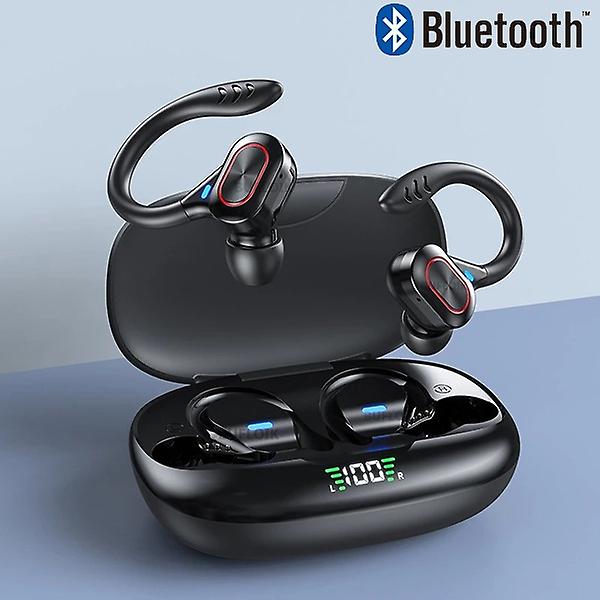 Wireless Earphones Waterproof  Stereo Sport Headsets Led Display